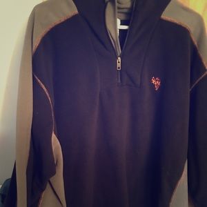 Men’s 1/4 zip fleece, new with tags 3xl